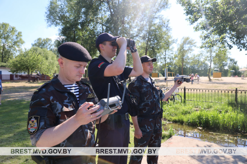 Под особым вниманием милиции на Брестчине   стихийные пляжи